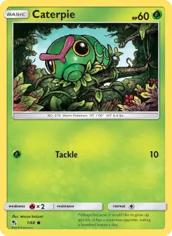 Caterpie – Carta Pokémon TCG