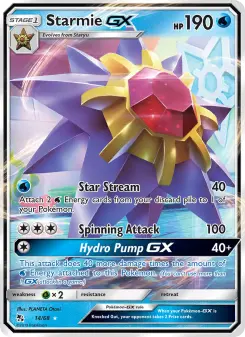 Starmie GX – Carta Pokémon TCG