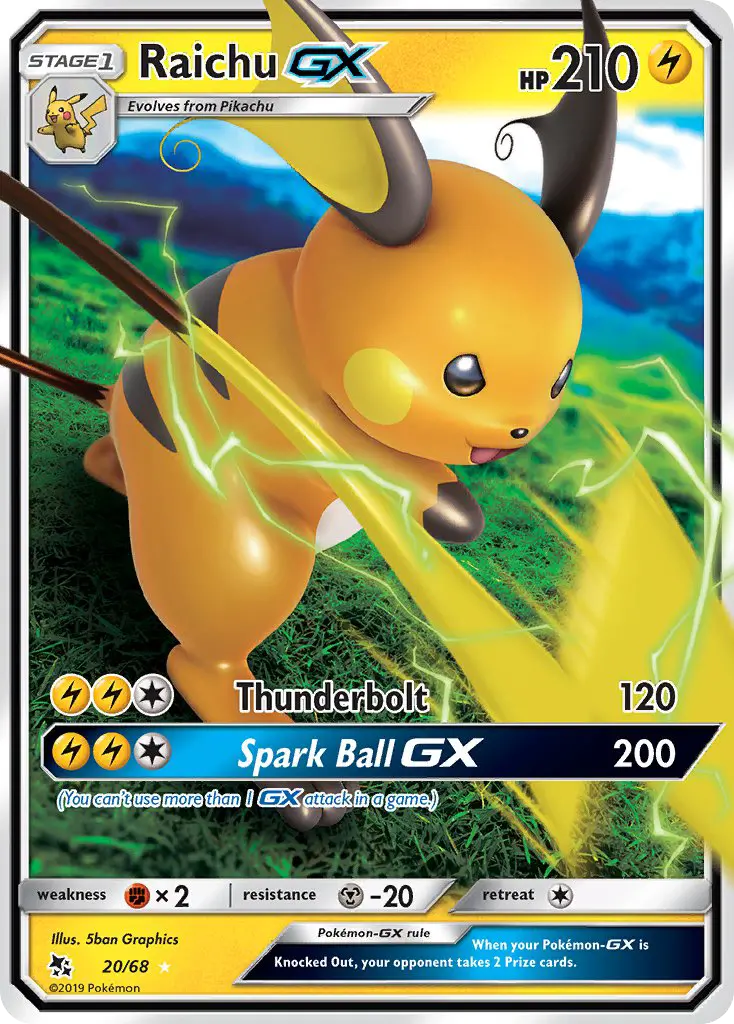 Raichu GX – Pokémon TCG