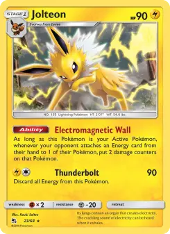 Jolteon – Carta Pokémon TCG
