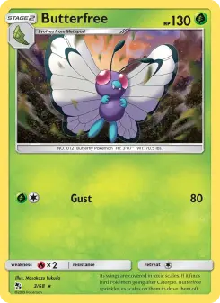 Butterfree – Carta Pokémon TCG