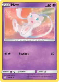 Mew – Carta Pokémon TCG