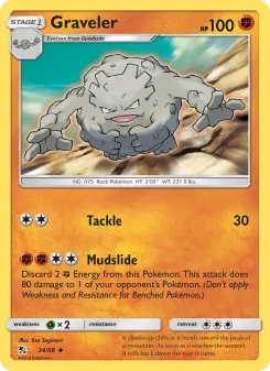 Graveler – Carta Pokémon TCG