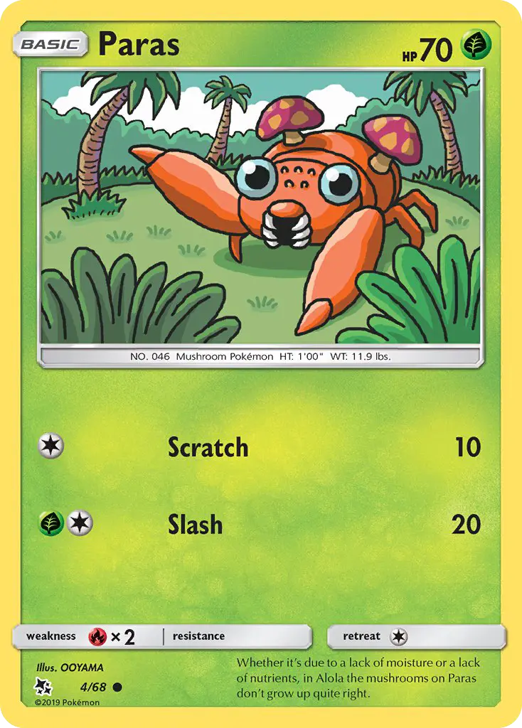 Paras – Pokémon TCG