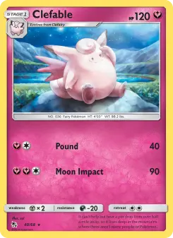 Clefable – Carta Pokémon TCG
