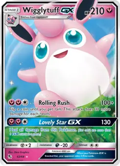 Wigglytuff GX – Carta Pokémon TCG