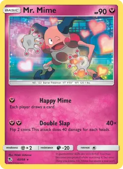 Mr. Mime – Carta Pokémon TCG