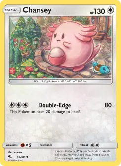 Chansey – Carta Pokémon TCG