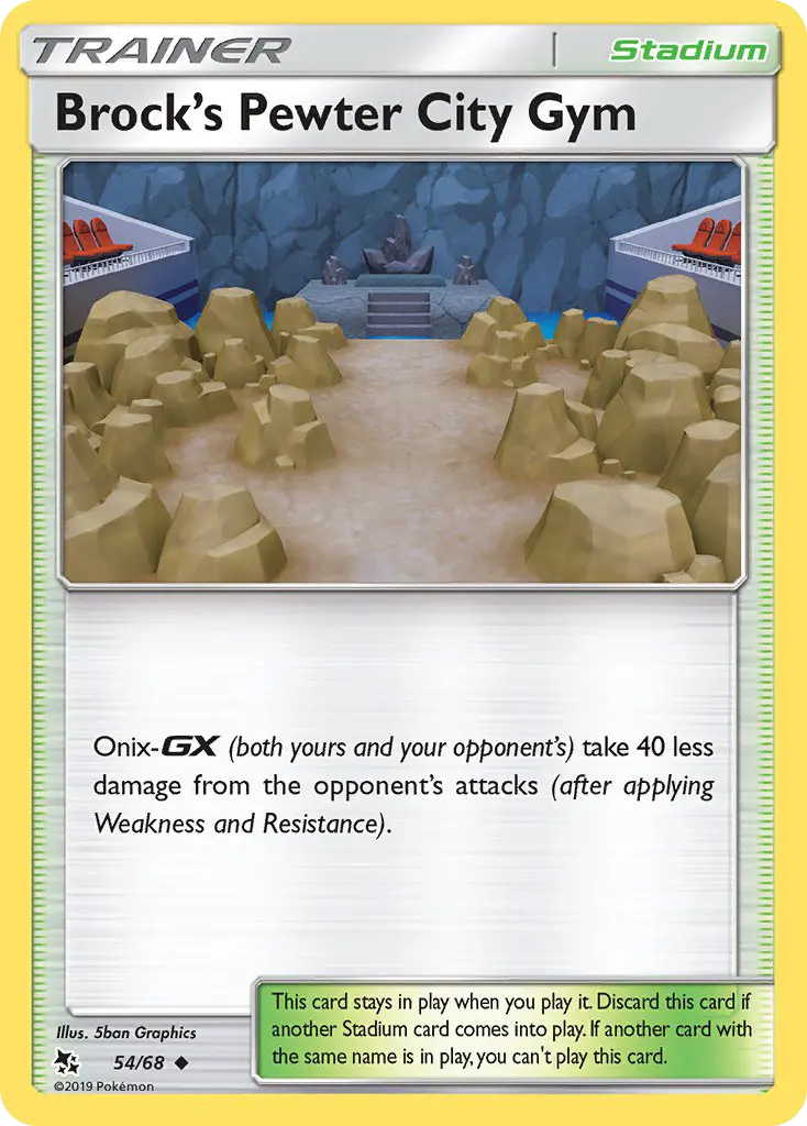Brock’s Pewter City Gym – Pokémon TCG