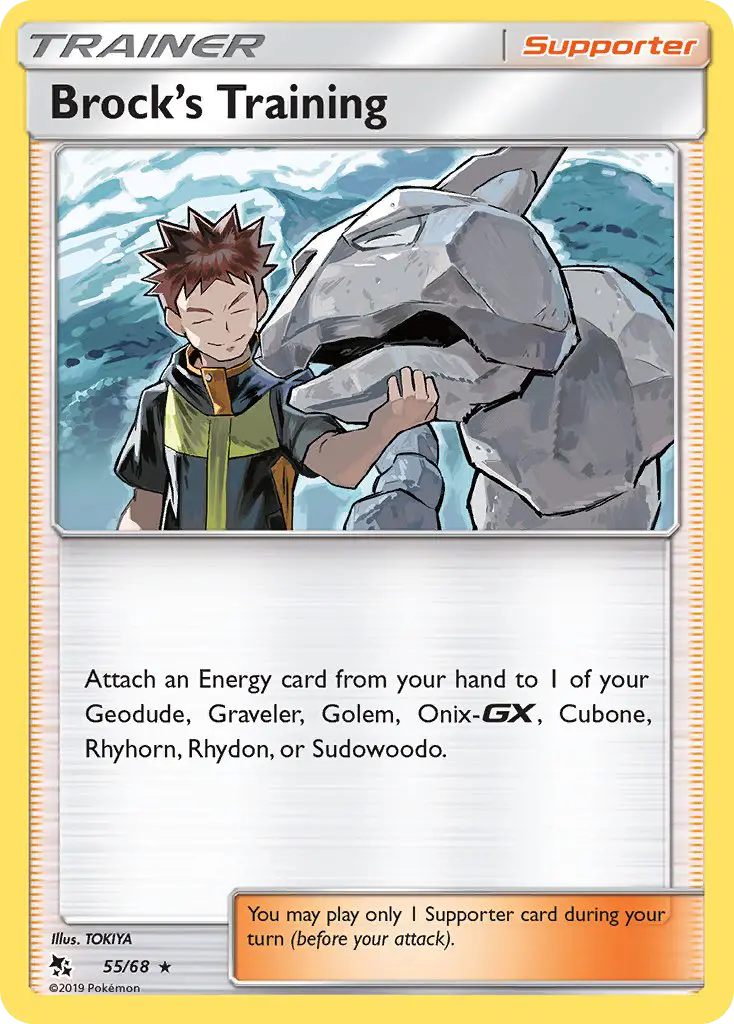 Brock’s Training – Pokémon TCG