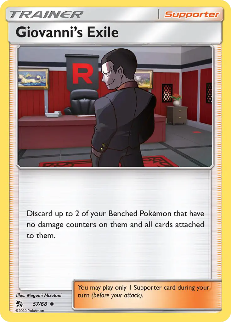 Giovanni’s Exile – Pokémon TCG