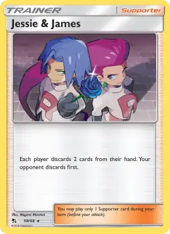 Jessie & James – Carta Pokémon TCG