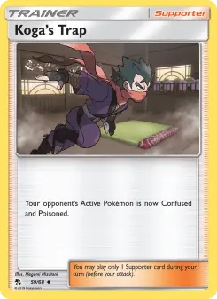 Koga’s Trap – Carta Pokémon TCG