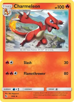 Charmeleon – Carta Pokémon TCG