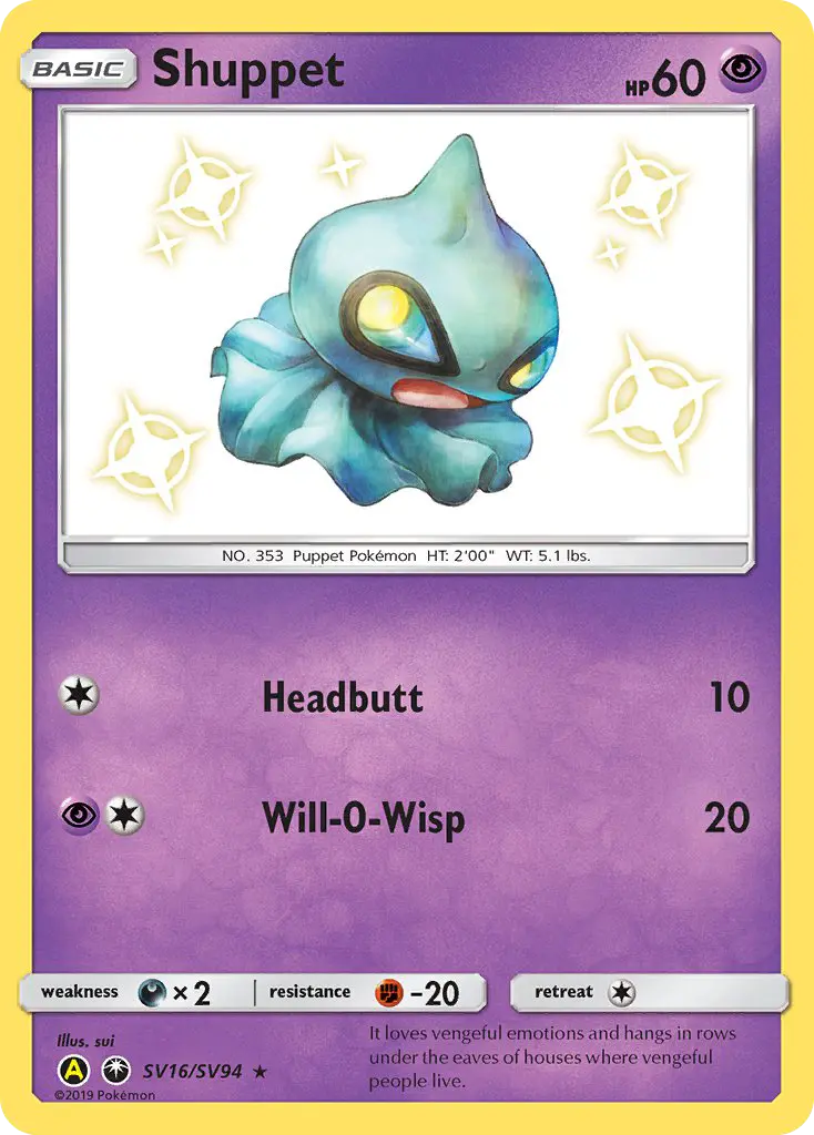 Shuppet – Pokémon TCG