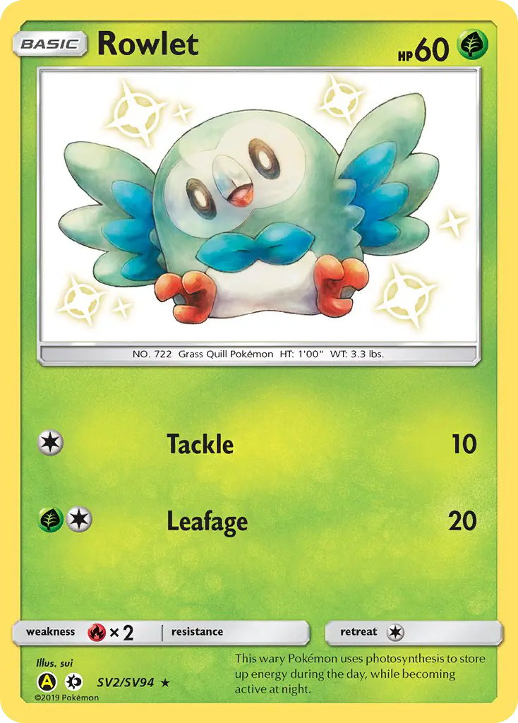 Rowlet – Pokémon TCG