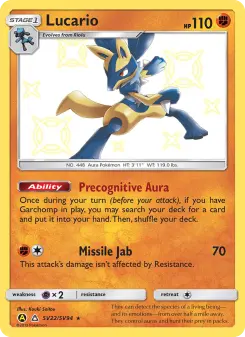 Lucario – Carta Pokémon TCG