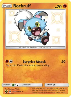 Rockruff – Carta Pokémon TCG