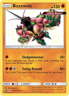 Buzzwole – Carta Pokémon TCG
