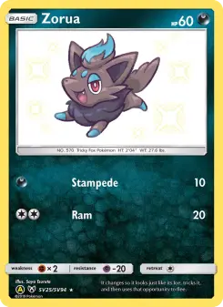Zorua – Carta Pokémon TCG