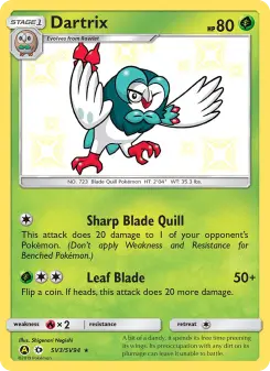Dartrix – Carta Pokémon TCG