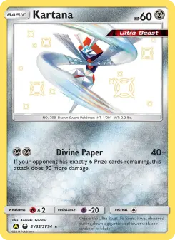Kartana – Carta Pokémon TCG