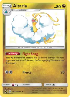 Altaria – Carta Pokémon TCG