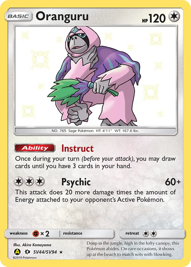 Oranguru – Pokémon TCG