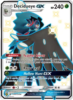 Decidueye-GX – Carta Pokémon TCG