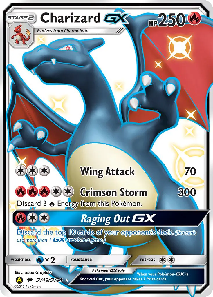 Charizard-GX – Pokémon TCG