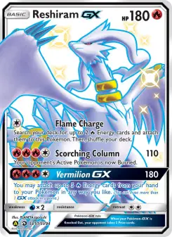 Reshiram-GX – Carta Pokémon TCG