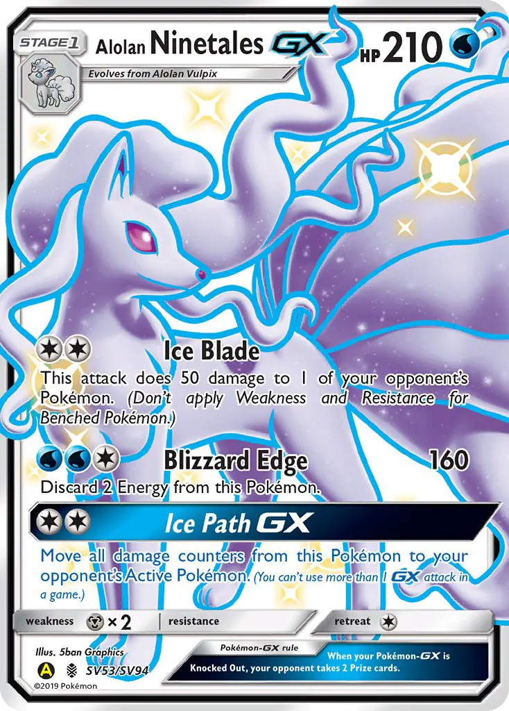 Alolan Ninetales-GX – Pokémon TCG