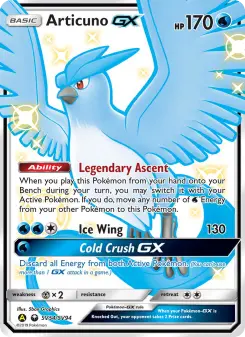 Articuno-GX – Carta Pokémon TCG