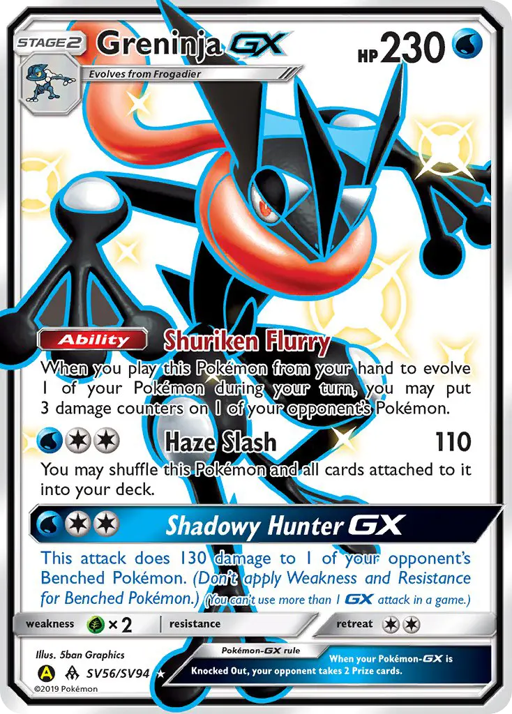 Greninja-GX – Pokémon TCG