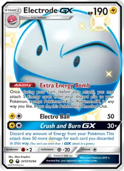 Electrode-GX – Carta Pokémon TCG