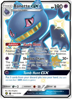 Banette-GX – Carta Pokémon TCG