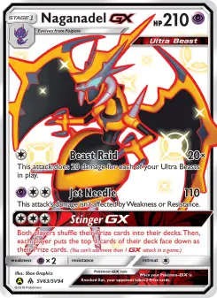 Naganadel-GX – Carta Pokémon TCG