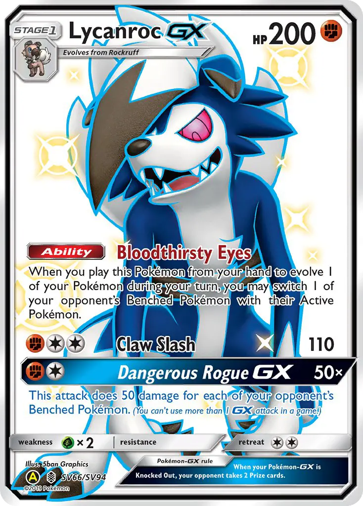 Lycanroc-GX – Pokémon TCG