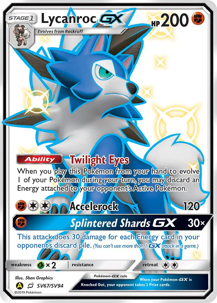 Lycanroc-GX – Pokémon TCG