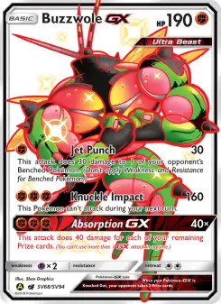 Buzzwole-GX – Carta Pokémon TCG