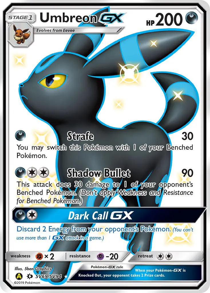 Umbreon-GX – Pokémon TCG