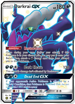 Darkrai-GX – Carta Pokémon TCG