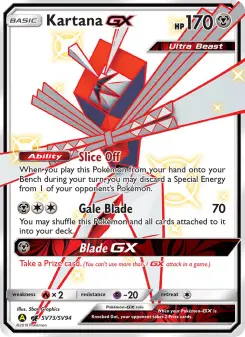 Kartana-GX – Carta Pokémon TCG