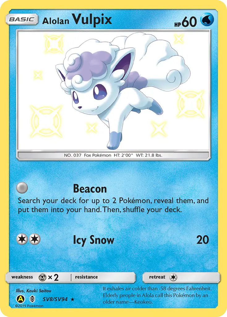 Alolan Vulpix – Pokémon TCG
