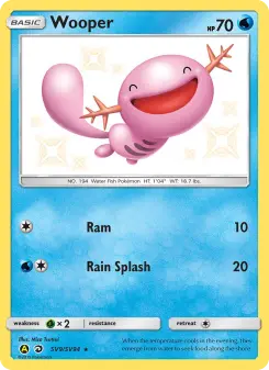 Wooper – Carta Pokémon TCG