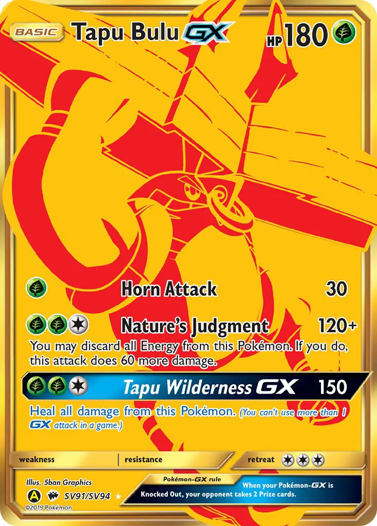 Tapu Bulu-GX – Pokémon TCG
