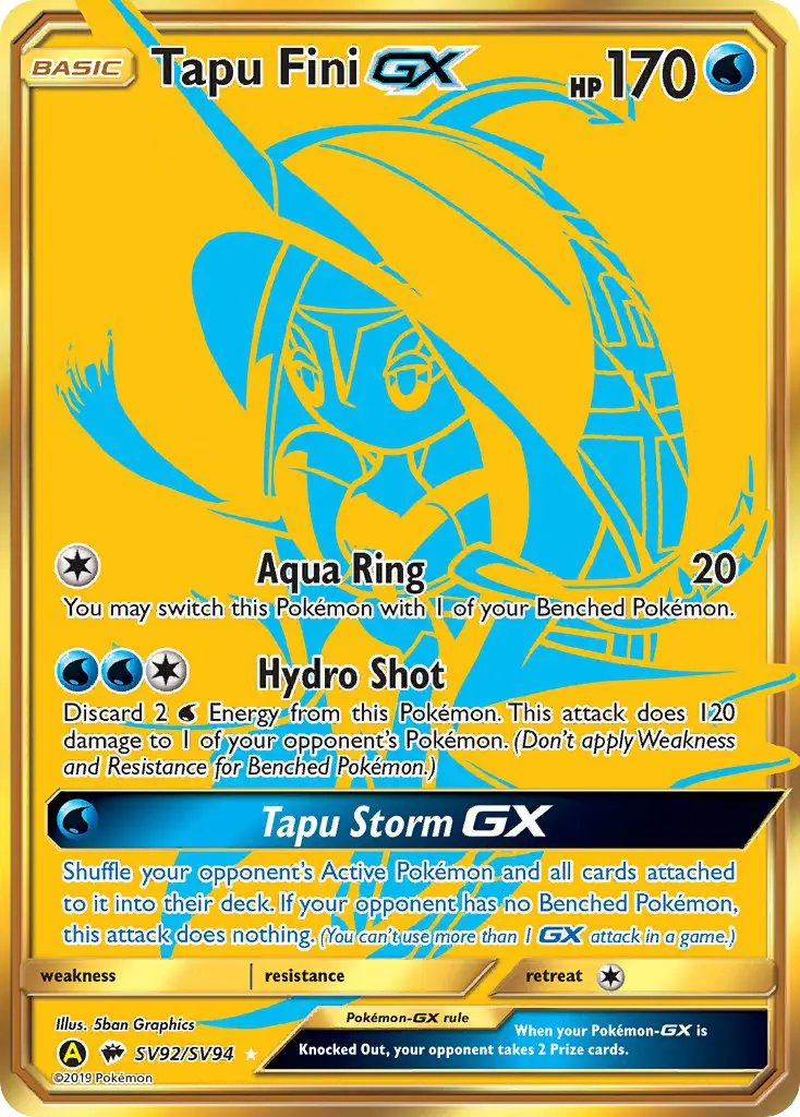 Tapu Fini-GX – Pokémon TCG