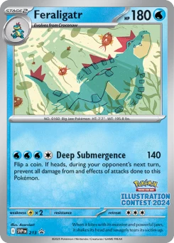 Feraligatr — carta Pokémon TCG