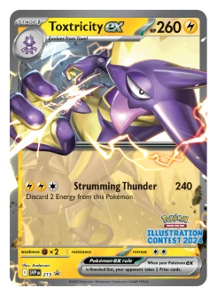 Toxtricity ex — carta Pokémon TCG