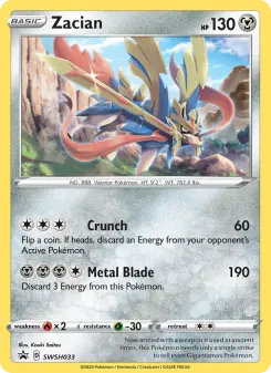 Zacian – Carta Pokémon TCG